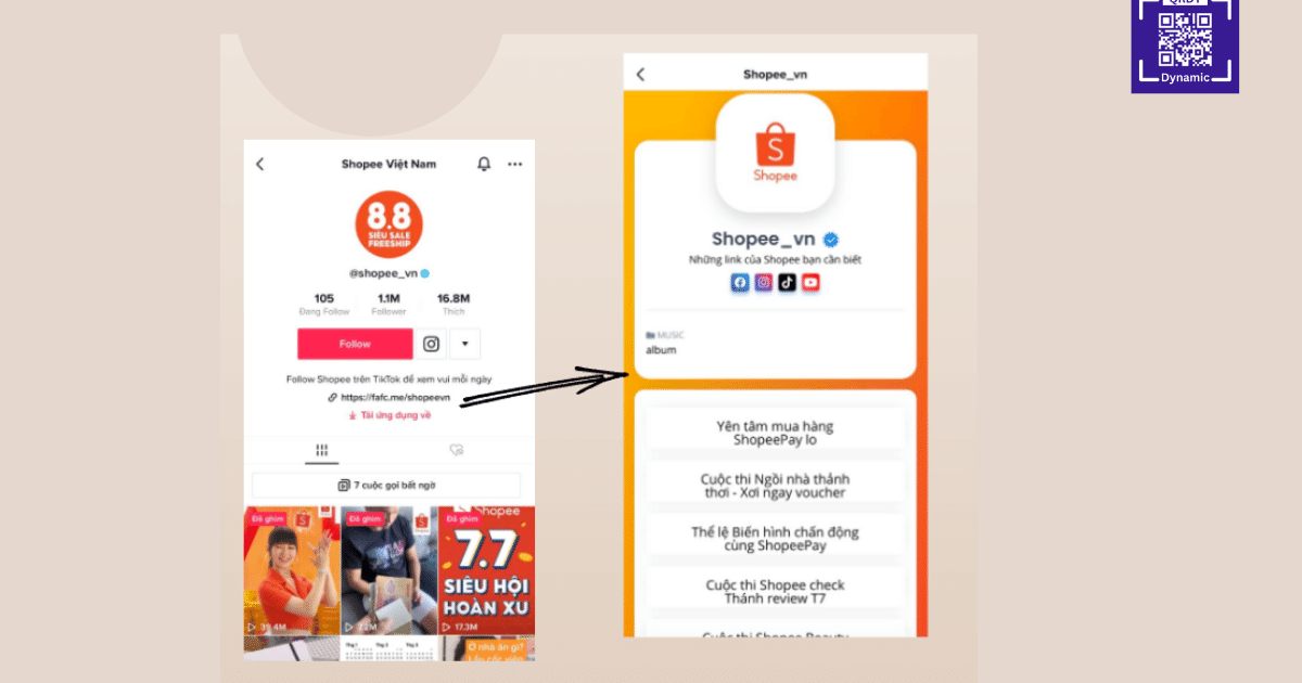 Bio Link does not directly open the Lazada application