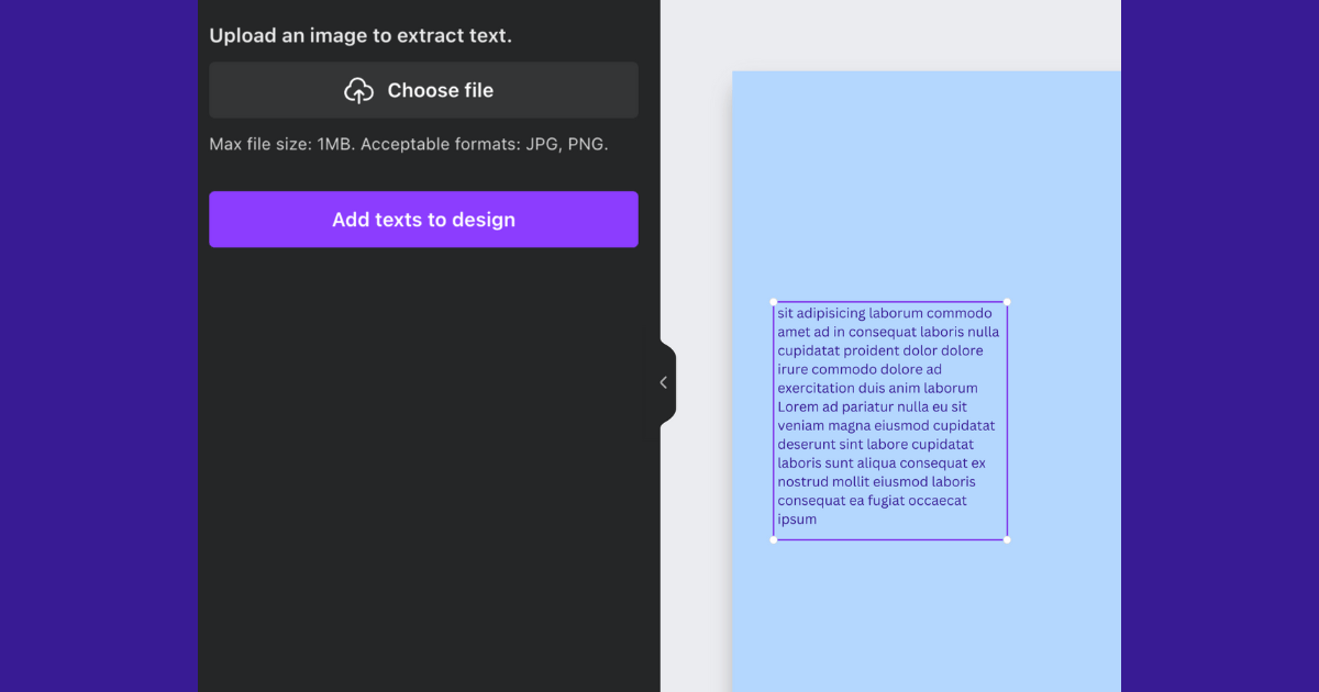 Enter the file with text