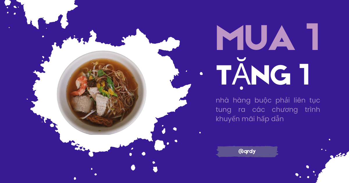 luôn phải chạy khuyến mãi