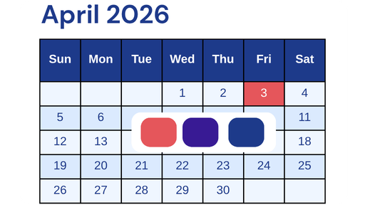 Customize any calendar cell