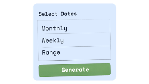 Generate multiple calendar formats