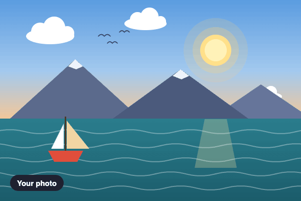Animated Overlays transparent sticker effects demo